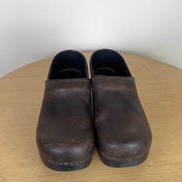 Dankso Brown Platform Clog Women's EU 40 US 10 Boho Nurse Comfort Supportive - Picture 2 of 7